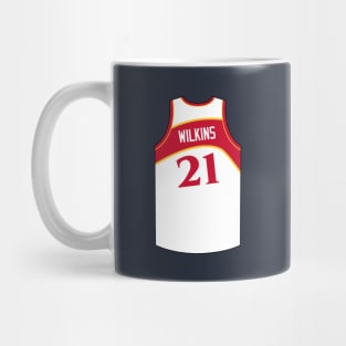 Dominique Wilkins Atlanta Jersey Qiangy Mug